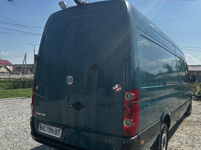 Зеленый Фольксваген Крафтер, объемом двигателя 2.46 л и пробегом 870 тыс. км за 9000 $, фото 3 на Automoto.ua