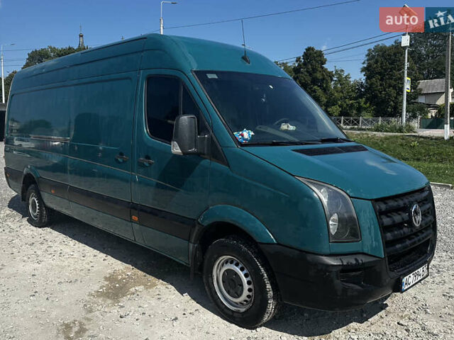 Зеленый Фольксваген Крафтер, объемом двигателя 2.46 л и пробегом 870 тыс. км за 9000 $, фото 2 на Automoto.ua