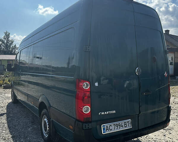 Зеленый Фольксваген Крафтер, объемом двигателя 2.46 л и пробегом 870 тыс. км за 9000 $, фото 4 на Automoto.ua