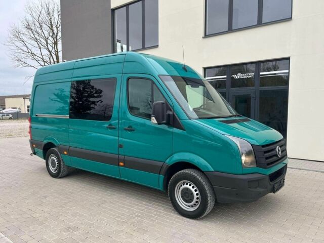 Зеленый Фольксваген Крафтер, объемом двигателя 2 л и пробегом 231 тыс. км за 7900 $, фото 1 на Automoto.ua