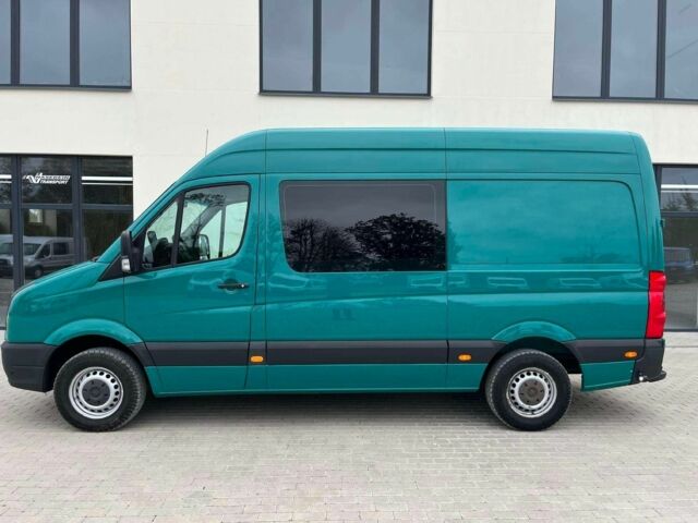 Зеленый Фольксваген Крафтер, объемом двигателя 2 л и пробегом 231 тыс. км за 8000 $, фото 4 на Automoto.ua