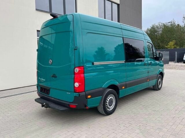 Зеленый Фольксваген Крафтер, объемом двигателя 2 л и пробегом 231 тыс. км за 8000 $, фото 7 на Automoto.ua