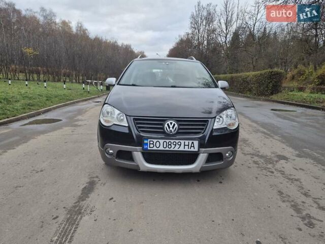 Черный Фольксваген Кросс Поло, объемом двигателя 1.4 л и пробегом 119 тыс. км за 6500 $, фото 4 на Automoto.ua