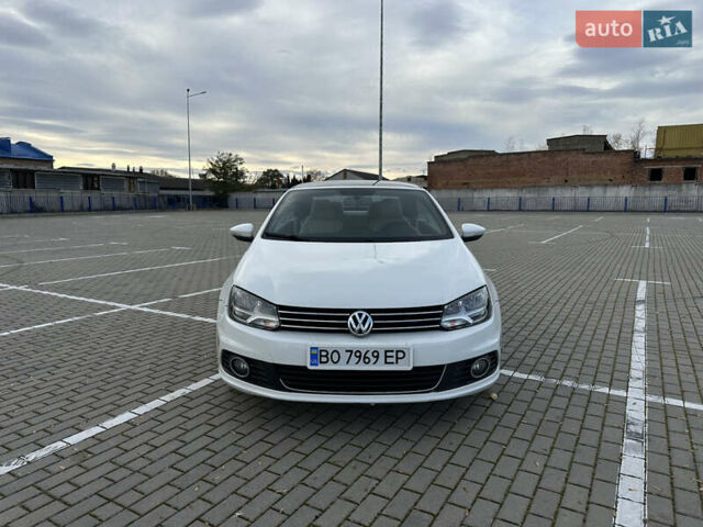 Белый Фольксваген Эос, объемом двигателя 1.98 л и пробегом 245 тыс. км за 9600 $, фото 1 на Automoto.ua