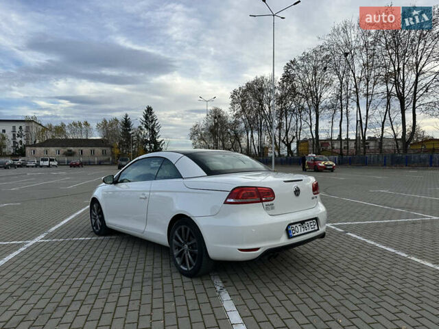 Белый Фольксваген Эос, объемом двигателя 1.98 л и пробегом 245 тыс. км за 9600 $, фото 3 на Automoto.ua