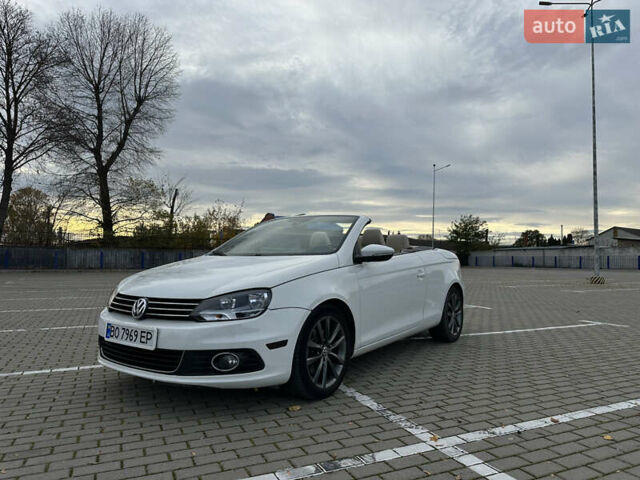 Белый Фольксваген Эос, объемом двигателя 1.98 л и пробегом 245 тыс. км за 9600 $, фото 8 на Automoto.ua