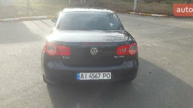 Чорний Фольксваген Еос, об'ємом двигуна 2 л та пробігом 266 тис. км за 7500 $, фото 17 на Automoto.ua