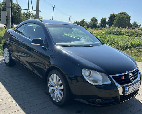 Черный Фольксваген Эос, объемом двигателя 1.4 л и пробегом 260 тыс. км за 7400 $, фото 7 на Automoto.ua