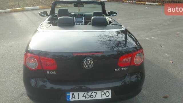 Чорний Фольксваген Еос, об'ємом двигуна 2 л та пробігом 266 тис. км за 7500 $, фото 10 на Automoto.ua
