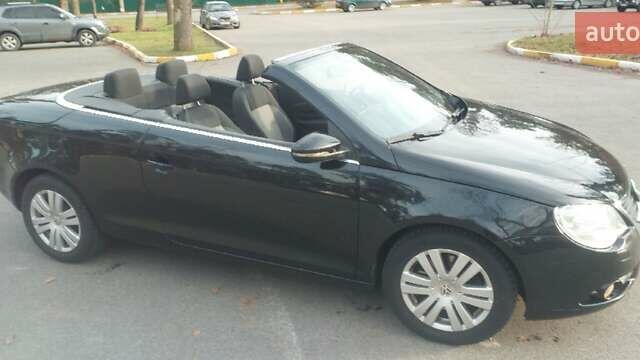 Чорний Фольксваген Еос, об'ємом двигуна 2 л та пробігом 266 тис. км за 7500 $, фото 11 на Automoto.ua