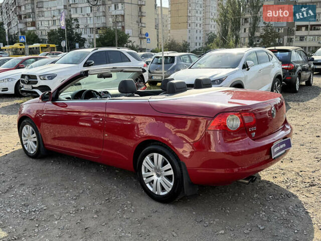 Красный Фольксваген Эос, объемом двигателя 1.98 л и пробегом 97 тыс. км за 9999 $, фото 7 на Automoto.ua