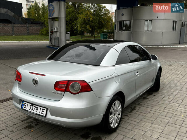 Серый Фольксваген Эос, объемом двигателя 1.98 л и пробегом 238 тыс. км за 4300 $, фото 2 на Automoto.ua