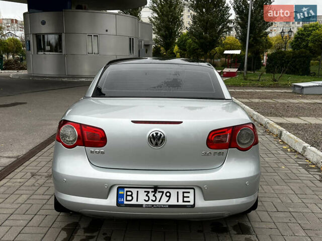 Серый Фольксваген Эос, объемом двигателя 1.98 л и пробегом 238 тыс. км за 4300 $, фото 8 на Automoto.ua