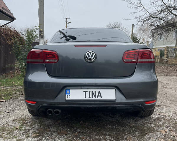 Серый Фольксваген Эос, объемом двигателя 1.98 л и пробегом 203 тыс. км за 9500 $, фото 4 на Automoto.ua