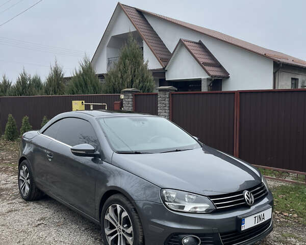 Серый Фольксваген Эос, объемом двигателя 1.98 л и пробегом 203 тыс. км за 9500 $, фото 1 на Automoto.ua