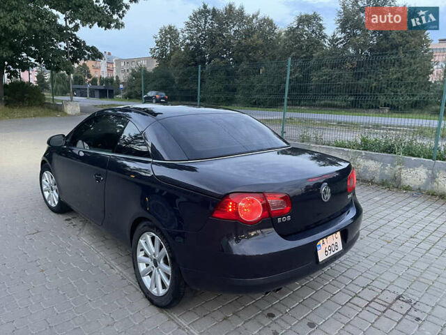 Синий Фольксваген Эос, объемом двигателя 1.98 л и пробегом 215 тыс. км за 7500 $, фото 26 на Automoto.ua