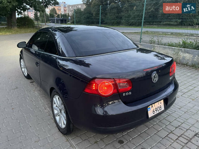 Синий Фольксваген Эос, объемом двигателя 1.98 л и пробегом 215 тыс. км за 7500 $, фото 15 на Automoto.ua