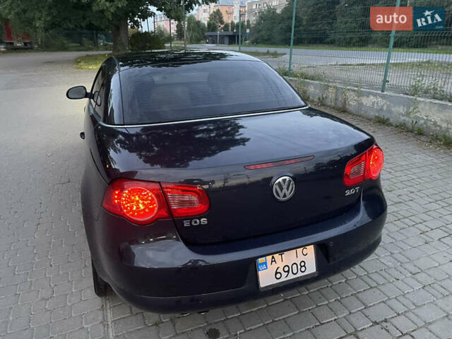 Синий Фольксваген Эос, объемом двигателя 1.98 л и пробегом 215 тыс. км за 7500 $, фото 16 на Automoto.ua