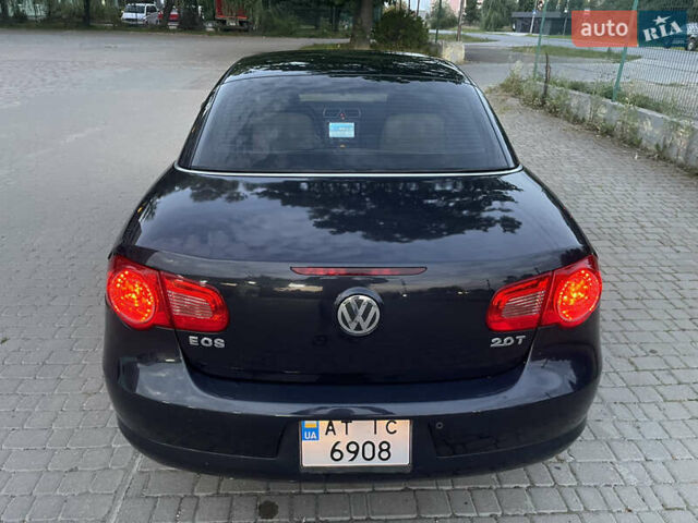 Синий Фольксваген Эос, объемом двигателя 1.98 л и пробегом 215 тыс. км за 7500 $, фото 17 на Automoto.ua