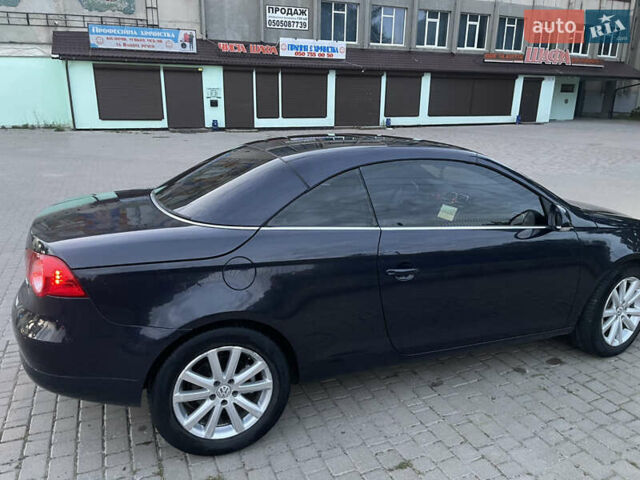 Синий Фольксваген Эос, объемом двигателя 1.98 л и пробегом 215 тыс. км за 7500 $, фото 12 на Automoto.ua