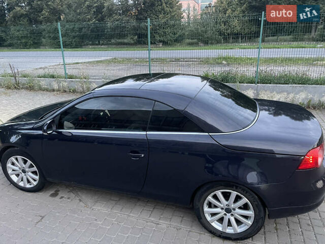 Синий Фольксваген Эос, объемом двигателя 1.98 л и пробегом 215 тыс. км за 7500 $, фото 13 на Automoto.ua