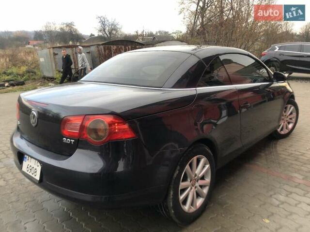 Синий Фольксваген Эос, объемом двигателя 1.98 л и пробегом 210 тыс. км за 7555 $, фото 5 на Automoto.ua