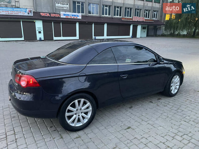 Синий Фольксваген Эос, объемом двигателя 1.98 л и пробегом 215 тыс. км за 7500 $, фото 24 на Automoto.ua