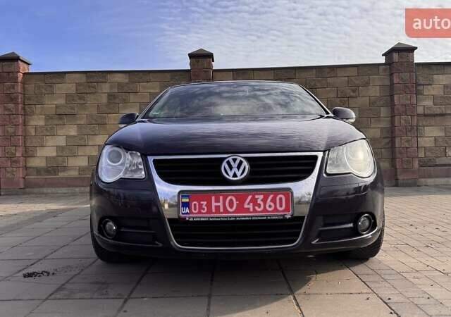 Синий Фольксваген Эос, объемом двигателя 2 л и пробегом 238 тыс. км за 6999 $, фото 13 на Automoto.ua