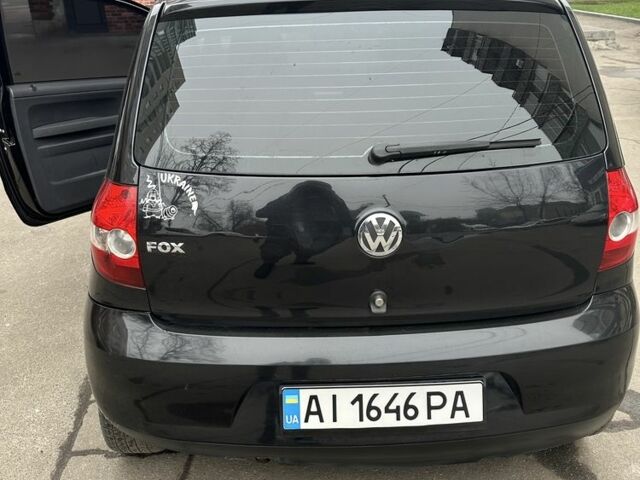 Черный Фольксваген Фокс, объемом двигателя 1.2 л и пробегом 130 тыс. км за 2450 $, фото 3 на Automoto.ua