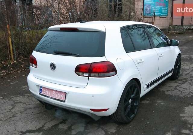 Белый Фольксваген Гольф ГТИ, объемом двигателя 1.4 л и пробегом 210 тыс. км за 5600 $, фото 2 на Automoto.ua