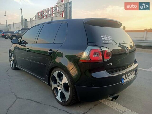 Черный Фольксваген Гольф ГТИ, объемом двигателя 2 л и пробегом 223 тыс. км за 9299 $, фото 3 на Automoto.ua