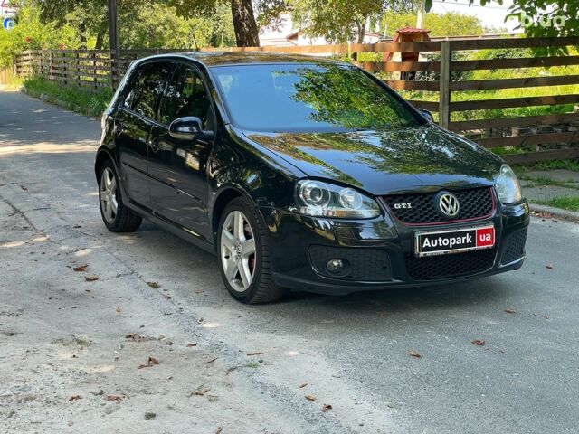Черный Фольксваген Гольф ГТИ, объемом двигателя 2 л и пробегом 279 тыс. км за 6990 $, фото 2 на Automoto.ua