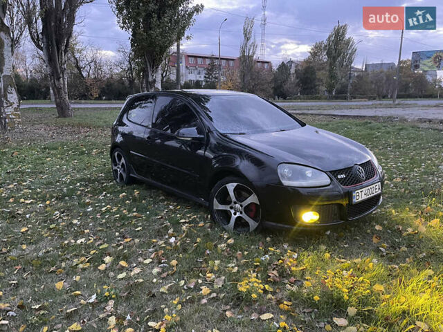 Черный Фольксваген Гольф ГТИ, объемом двигателя 1.98 л и пробегом 252 тыс. км за 6500 $, фото 6 на Automoto.ua