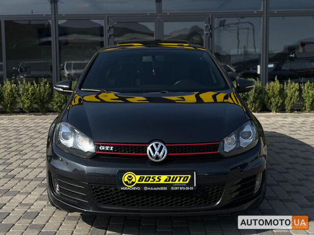 Черный Фольксваген Гольф ГТИ, объемом двигателя 2 л и пробегом 154 тыс. км за 12300 $, фото 1 на Automoto.ua