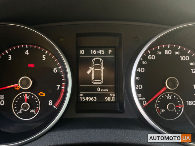 Черный Фольксваген Гольф ГТИ, объемом двигателя 2 л и пробегом 154 тыс. км за 12300 $, фото 13 на Automoto.ua