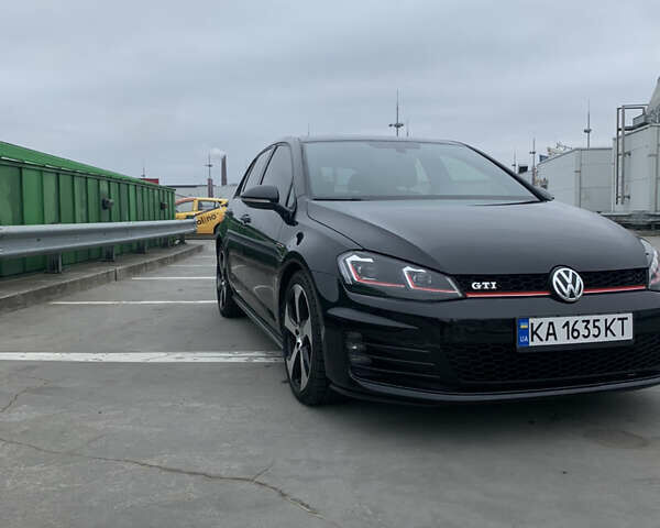 Черный Фольксваген Гольф ГТИ, объемом двигателя 1.98 л и пробегом 103 тыс. км за 13000 $, фото 1 на Automoto.ua
