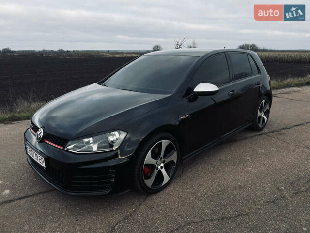 Черный Фольксваген Гольф ГТИ, объемом двигателя 1.98 л и пробегом 161 тыс. км за 11250 $, фото 2 на Automoto.ua