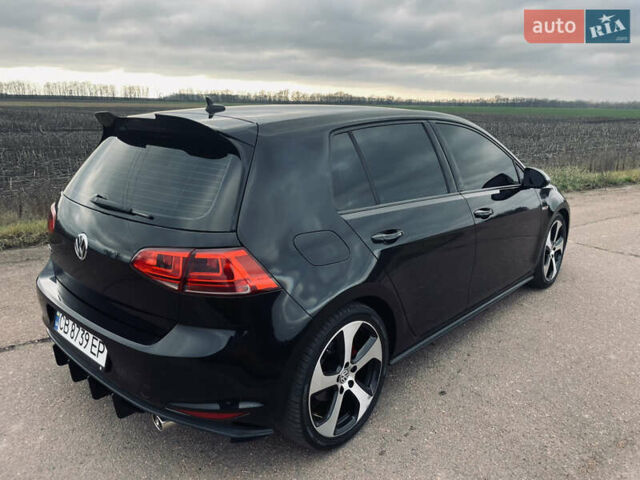 Черный Фольксваген Гольф ГТИ, объемом двигателя 1.98 л и пробегом 161 тыс. км за 11250 $, фото 6 на Automoto.ua