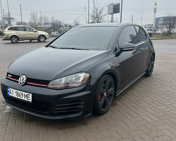 Черный Фольксваген Гольф ГТИ, объемом двигателя 1.98 л и пробегом 117 тыс. км за 14500 $, фото 2 на Automoto.ua