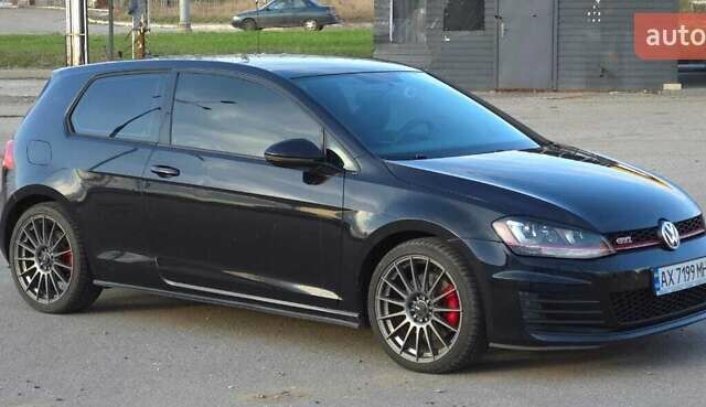 Черный Фольксваген Гольф ГТИ, объемом двигателя 1.98 л и пробегом 136 тыс. км за 13000 $, фото 6 на Automoto.ua