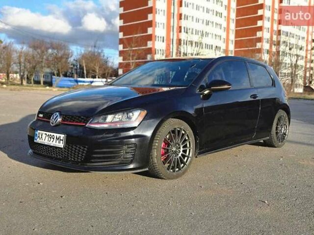 Черный Фольксваген Гольф ГТИ, объемом двигателя 1.98 л и пробегом 136 тыс. км за 13000 $, фото 9 на Automoto.ua