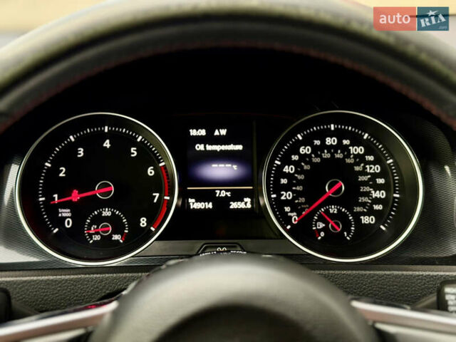 Черный Фольксваген Гольф ГТИ, объемом двигателя 1.98 л и пробегом 149 тыс. км за 14200 $, фото 8 на Automoto.ua