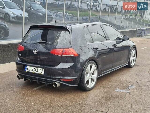 Черный Фольксваген Гольф ГТИ, объемом двигателя 2 л и пробегом 163 тыс. км за 12700 $, фото 3 на Automoto.ua