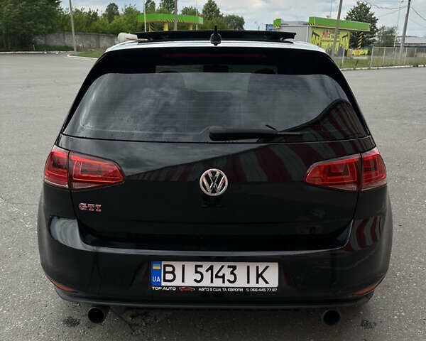 Черный Фольксваген Гольф ГТИ, объемом двигателя 1.98 л и пробегом 177 тыс. км за 13300 $, фото 9 на Automoto.ua