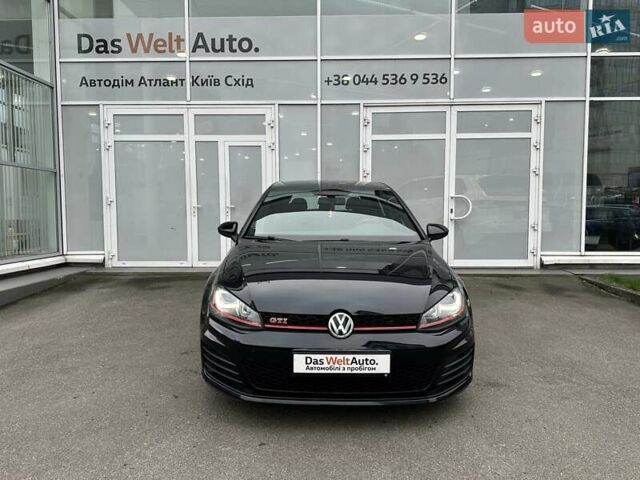 Черный Фольксваген Гольф ГТИ, объемом двигателя 1.98 л и пробегом 119 тыс. км за 18500 $, фото 1 на Automoto.ua