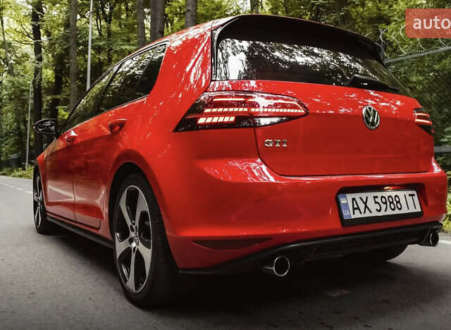 Фольксваген Гольф ГТИ 2015 в Славянске на Automoto.ua Красный Фольксваген Гольф ГТИ, объемом двигателя 1.98 л и пробегом 170 тыс. км за 14300 $, фото 8 на Automoto.ua