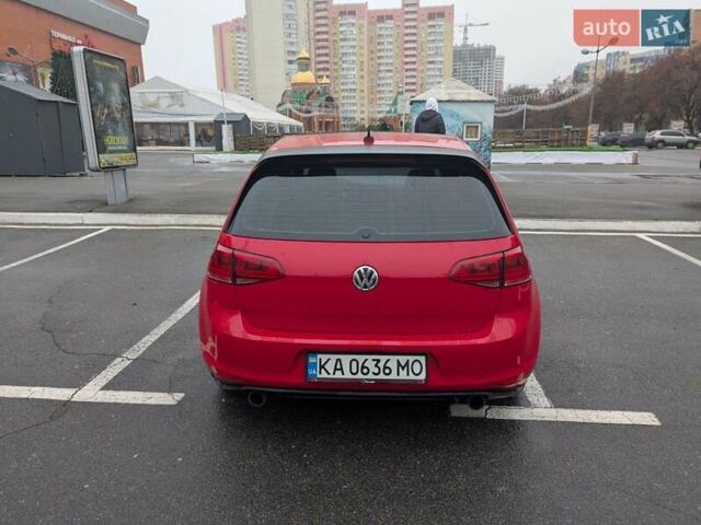 Красный Фольксваген Гольф ГТИ, объемом двигателя 1.98 л и пробегом 148 тыс. км за 13100 $, фото 3 на Automoto.ua