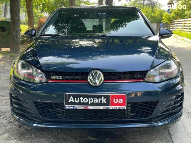 Синий Фольксваген Гольф ГТИ, объемом двигателя 2 л и пробегом 230 тыс. км за 11990 $, фото 2 на Automoto.ua