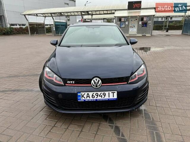 Синий Фольксваген Гольф ГТИ, объемом двигателя 1.98 л и пробегом 146 тыс. км за 15000 $, фото 1 на Automoto.ua