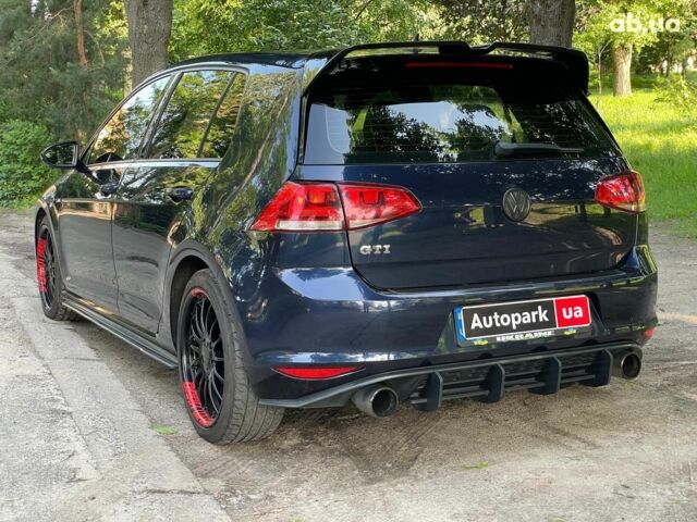 Синий Фольксваген Гольф ГТИ, объемом двигателя 2 л и пробегом 230 тыс. км за 11990 $, фото 13 на Automoto.ua